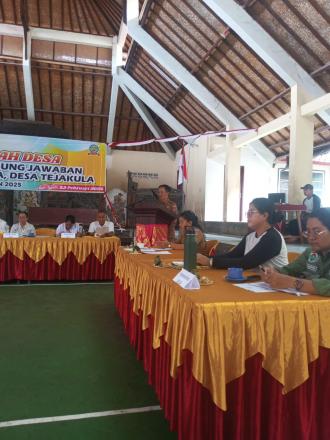 Musdes LPJ Perbekel Tahun Anggaran 2025